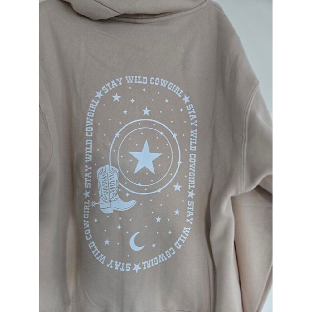 Wild Fable Stay Wild Cowgirl Hoodie Sweatshirt - Womens SMALL - New - Picture 4 of 4